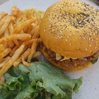 Jacks burger at Monkey Mood in Capbreton