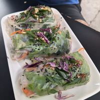 Summer rolls at Ate Fusión in Oaxaca
