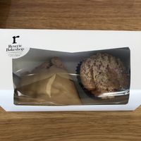 Maple scone and coffee cake muffin at Reverie Bakeshop in Richardson