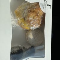 Breakfast sandwich, tiramisu macaron, oreo cake balls  at Reverie Bakeshop in Richardson