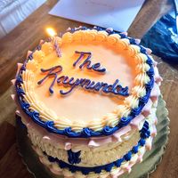 Custom cake for an elopement   at Reverie Bakeshop in Richardson