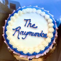 Custom cake order - vegan & gf choc peanut butter  at Reverie Bakeshop in Richardson