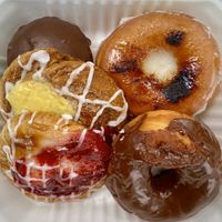 donuts and danishes  at Reverie Bakeshop in Richardson
