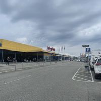 Outside Ikea store  at IKEA in Haparanda