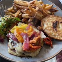 Vegan burger   at Start In in Dijon