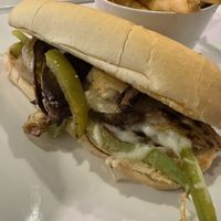Philly cheese steak hoagie   at The Modern Vegan in Royal Oak