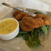 Jumbo shrimp (over $15 for this portion)  at The Modern Vegan in Royal Oak