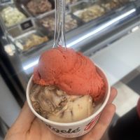 Strawberry and vegan nutellaa  at Artgelé Di Brunzin Paolo in Pertegada