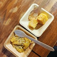 Badam Halwa & Maysore Pak at Benne - Heritage Bangalore Dosa - बेन्ने - हेरिटेज बेंगलुरु दोसा in Mumbai