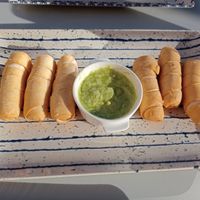 Tequeños at El Trasgu de Foncebadón in Foncebadon