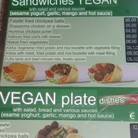   at Oase Falafel in Berlin