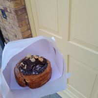 Hazelnut Chocolate Pastry - delicious at Okja in East London