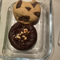 Triple choc & peanut butter  at Okja in East London