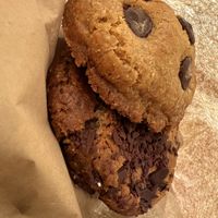 The best two best vegan cookies in London!   at Okja in East London