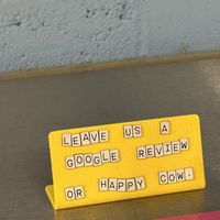 Happy Cow fans!  at Okja in East London