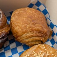 Morni'g bun at Okja in East London