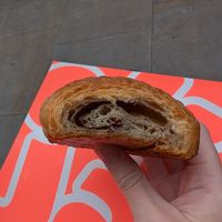Inside the mornin' bun at Okja in East London