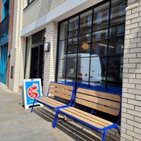 Bakery front at Okja in East London