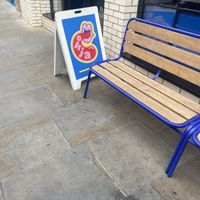 Loved the packaging and design of the shop!  at Okja in East London