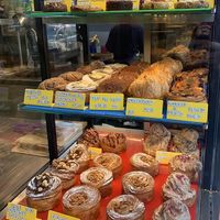 Pastry cabinett  at Okja in East London