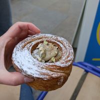 Pistachio swirl at Okja in East London