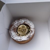 Pistachio and citrus swirl   at Okja in East London