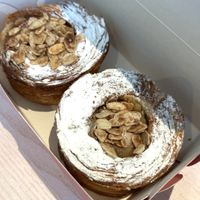 Almond cruffin   at Okja in East London