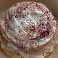 Vanilla bean croissant at Okja in East London