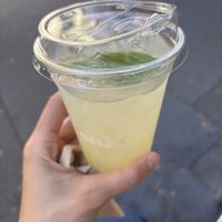 Basil lemonadee  at Okja in East London