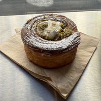 Citrus pistachio swirl   at Okja in East London