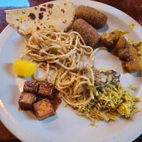 Second plate at Sigree Grill Indian Restaurant and Banquet in Addison