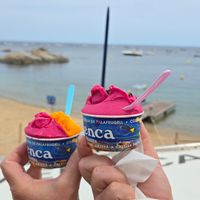 Sorbets at Jijonenca in Palafrugell