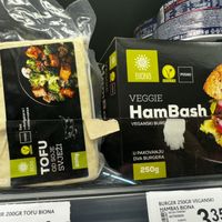 Tofu and fake meat   at iDEA in Bar