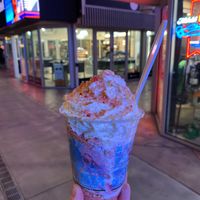 Strawberry Cheezecake Sundae at Ben & Jerry's in Las Vegas