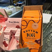 Congrats to Rhythm my fave Swiss choc fo making it all the way to Vienna Airport at VIE - Veganista / The LaLa - T3-F in Vienna