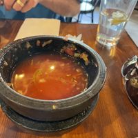 Salsa- too watery for our liking  at Dos Locos in Keystone