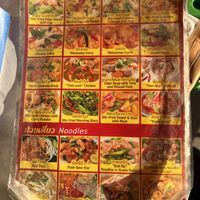 Menu February  at Mama's Thai Food in Koh Phangan