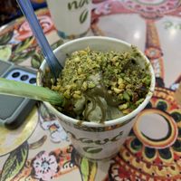 Pistachio granita   at Novè - Pistacchio per Tradizione in Taormina
