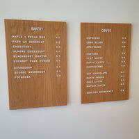 Jaunty Goat Bakery Inside (Menus). at Jaunty Goat Coffee - Bakery in Chester