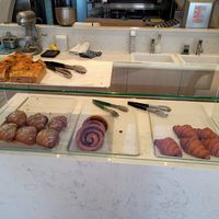 Jaunty Goat Bakery Inside (Bakes Display). at Jaunty Goat Coffee - Bakery in Chester