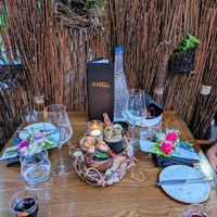 The table when I arrived at Surrell in Seattle