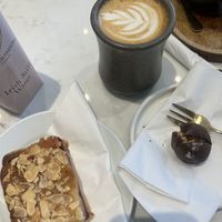 Latte art  at Mister Magpie Coffee in Ballsbridge
