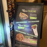 sign  at Veganland - Bonner in Cologne