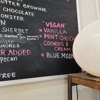 4 vegan flavors at Pav's Creamery in Cuyahoga Falls