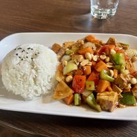 Gongbao tofu  at Miss Wang in Malmo