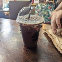 Iced chocolate at TAGGS COFFEE CO in South East London