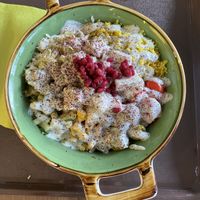 Vegan feta bowl with garlic dressing  at Dadashi in Hamburg