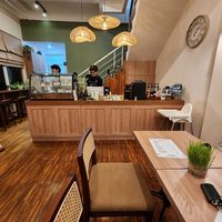 Cashier at Gigi's Vegan Eatery in Tangerang