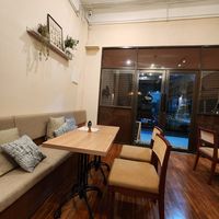 Table at Gigi's Vegan Eatery in Tangerang