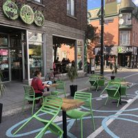 Restaurant and patio  at Panthere Verte - Plateau in Montreal